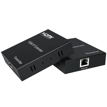 150M HDMI Extender по IP / TCP Rj45 Cat5e/6 1080P HDMI Ethernet Video Extender Поддерживает от одного TX до нескольких RX с помощью коммутатора Ethernet